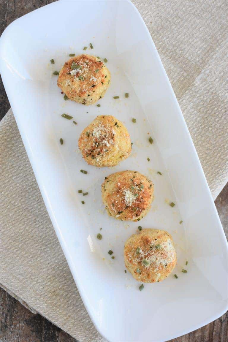 Vegan Air Fryer Mashed Potato Balls Watch Learn Eat