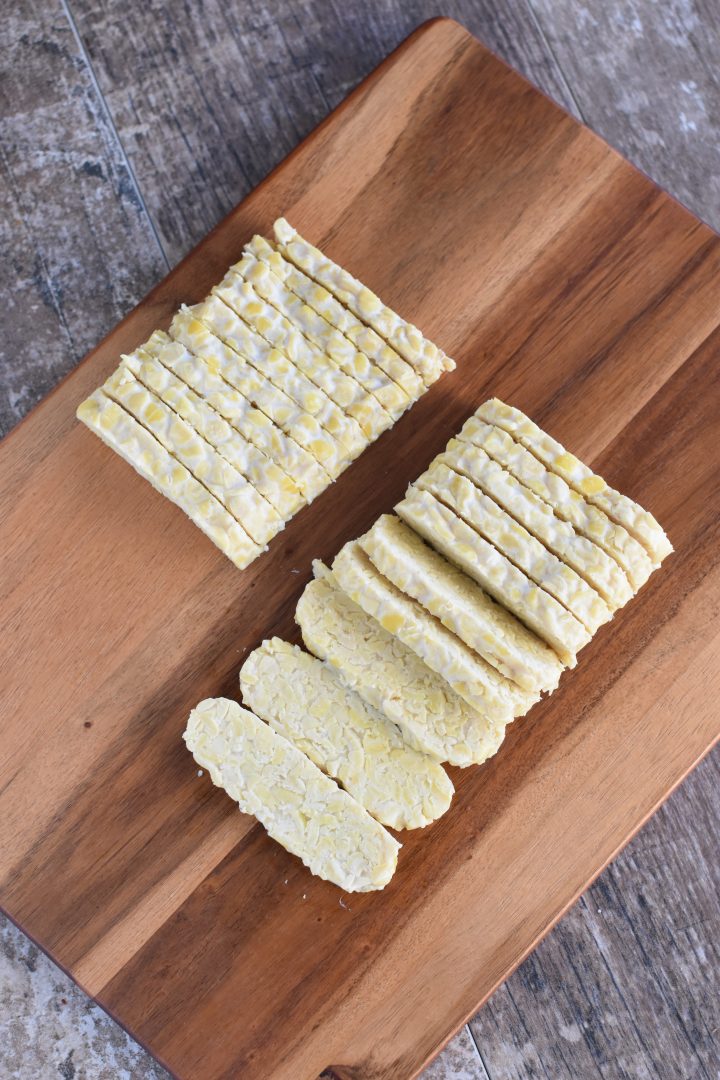 tempeh strips cut into ¼" thick pieces