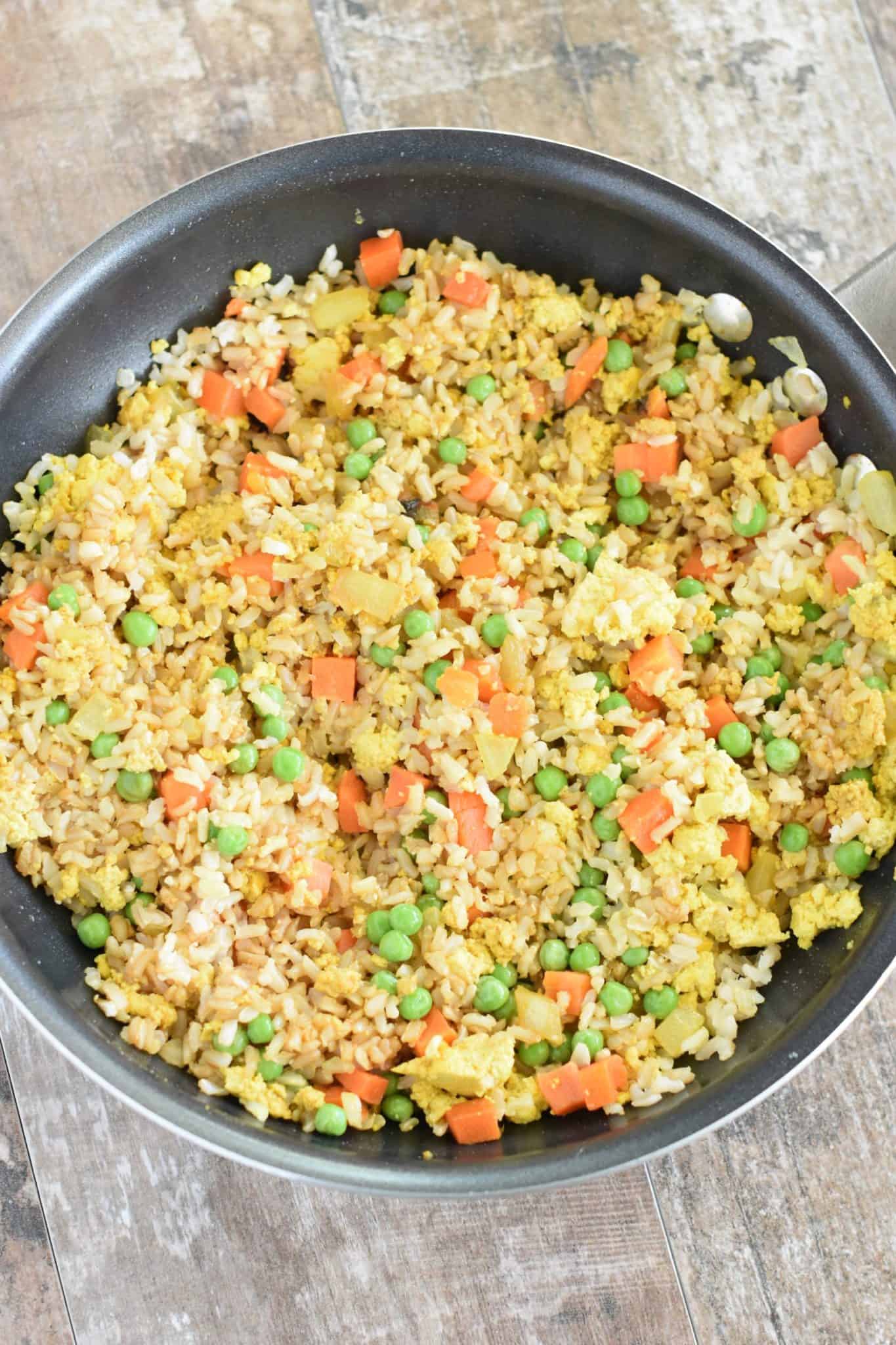 Easy Tofu Fried Rice Recipe Watch Learn Eat