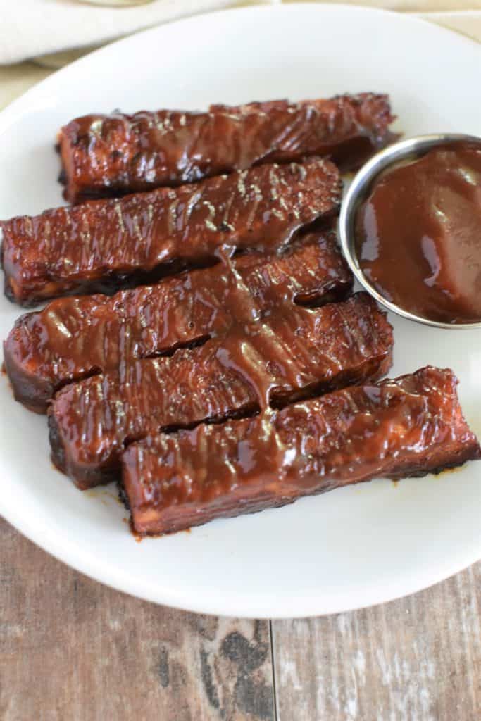 BBQ Tempeh Ribs [Baked or Grilled] Watch Learn Eat