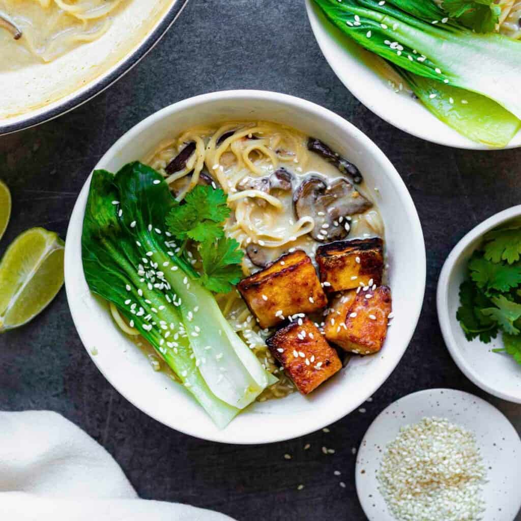 Easy Vegan Tofu Ramen Watch Learn Eat Karinokada