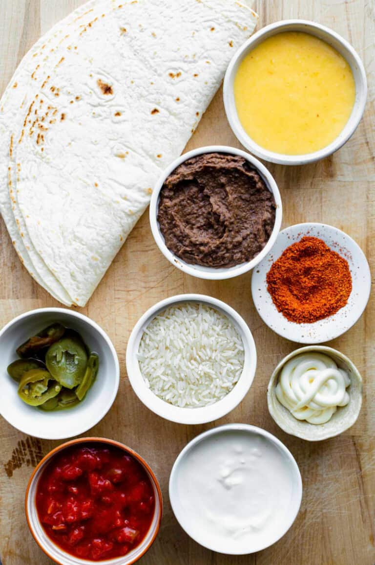 Cheesy Bean and Rice Burritos Recipe Watch Learn Eat