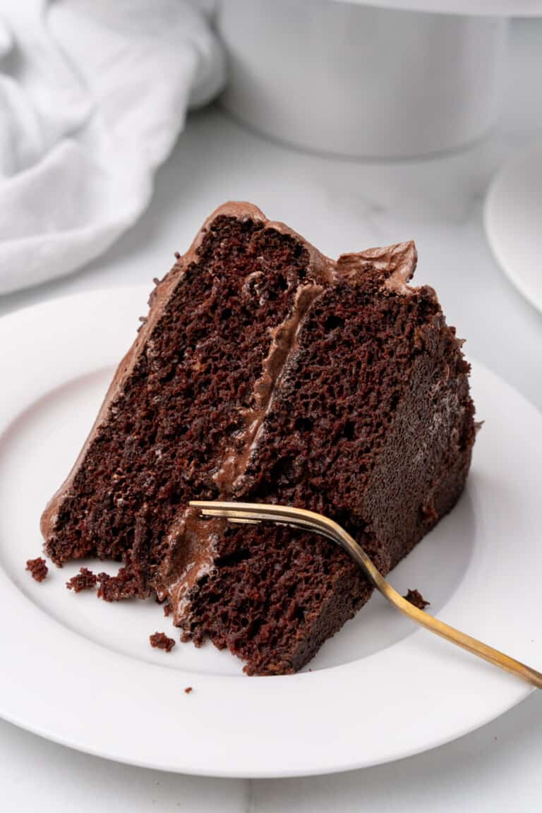 Vegan chocolate cake.