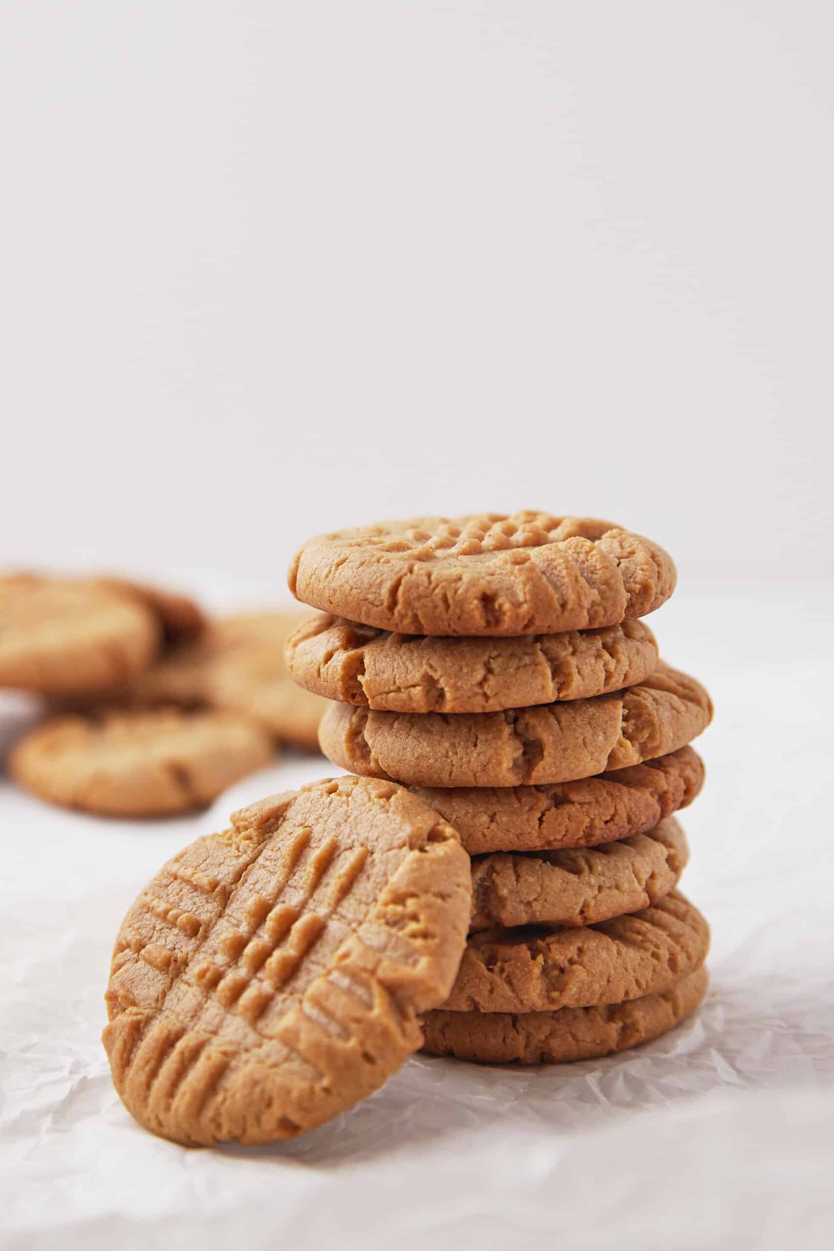 Dairy free peanut butter cookies.