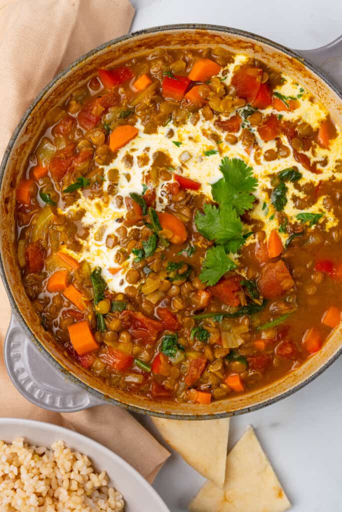 Lentil Curry - Watch Learn Eat