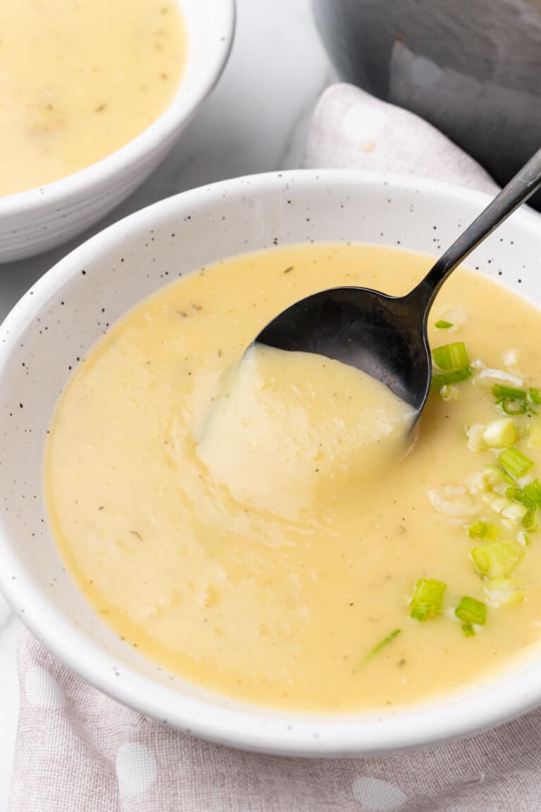 Vegan potato soup.