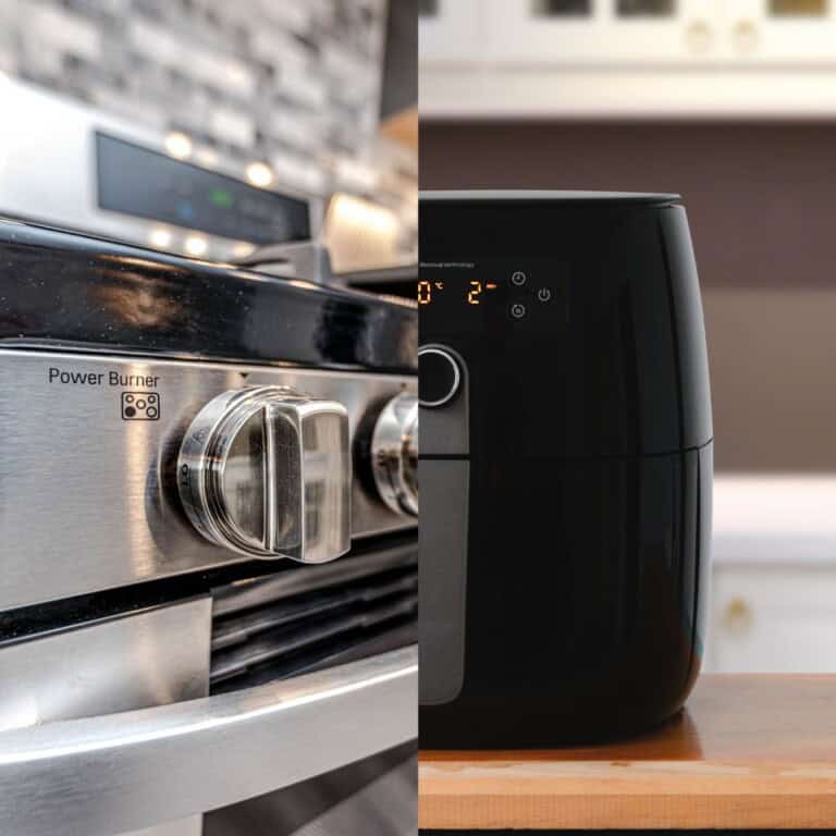 Air Fryer and Oven Side by Side - feature image 1200x1200 px