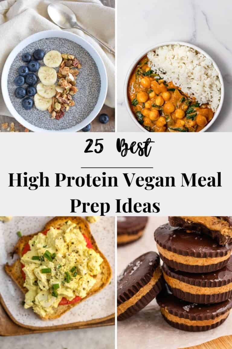 25 Easy High Protein Vegan Meal Prep Ideas - Watch Learn Eat