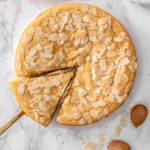 Almond Ricotta Cake served and ready to eat