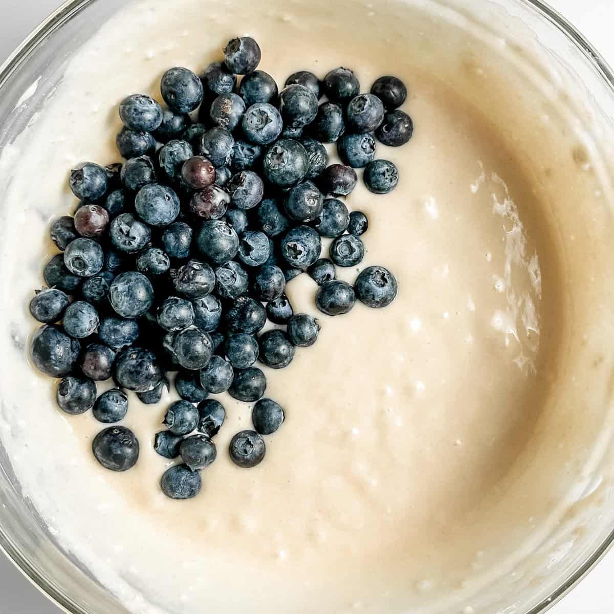 Preparing Dairy-Free Blueberry Muffins Step 3 - Add Blueberries to the Mix